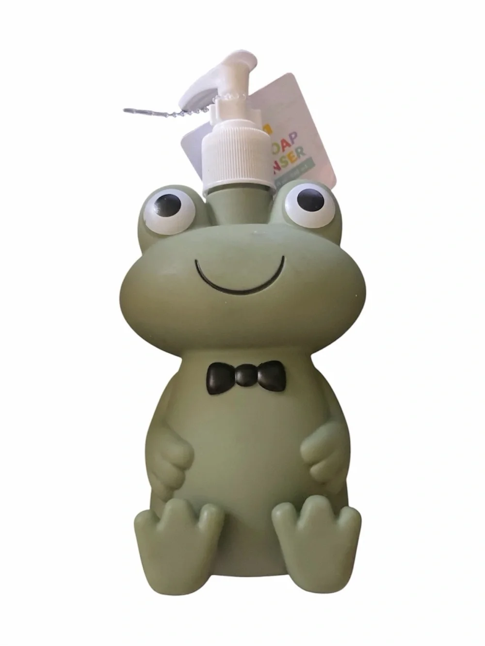NWT-TARGET-Cute Frog Bath Set - Green Frog Soap Dispenser & Accessories